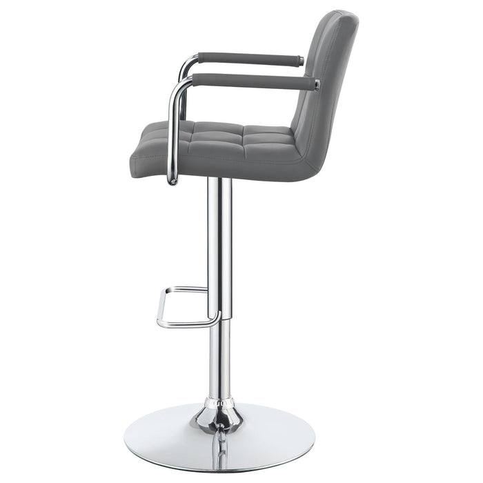 Adjustable Bar Stool With Hydraulic Height Adjustment