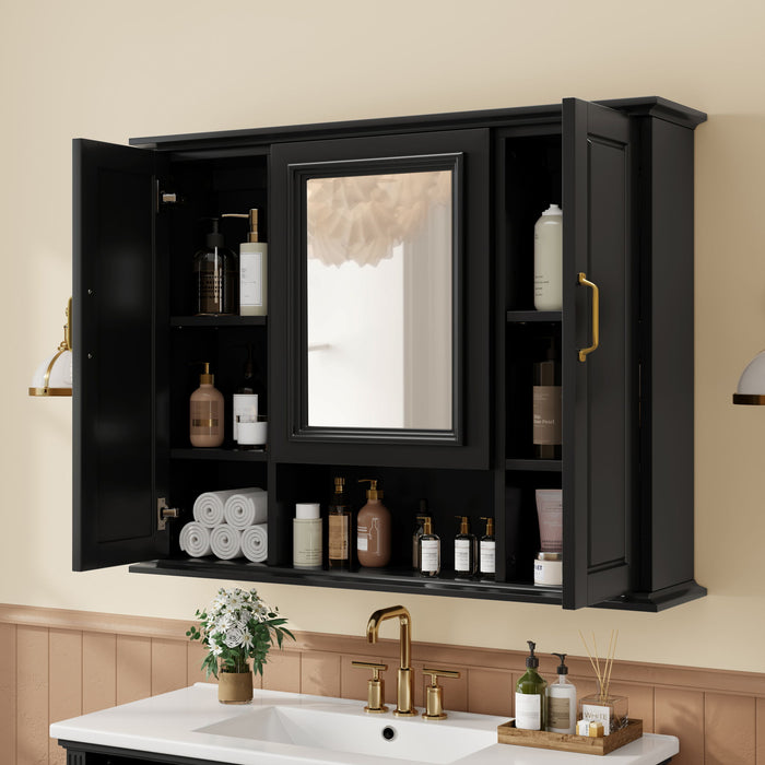 Modern Freestanding Bathroom Vanity With Sink, Cabinet, Soft-Close Drawers, Tip-Out Tray