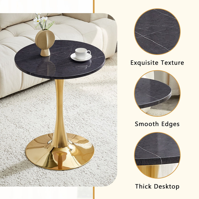 Round Dining Table With Thickened Top For Kitchen