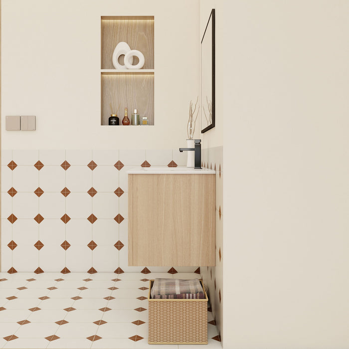 Floating Bathroom Vanity With Sink Combo