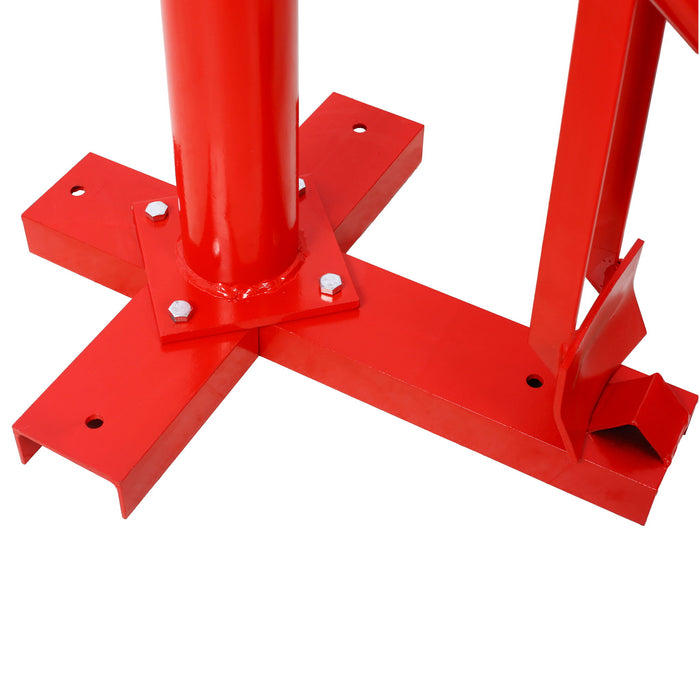 Portable Manual Tire Changer Tool For Durable Design For Car Truck Garage - Red