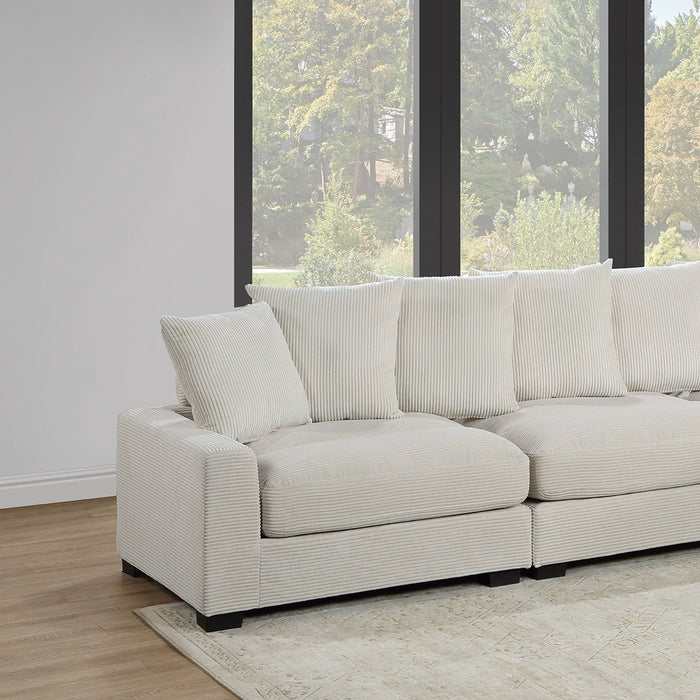 Modular Seating With Pillows