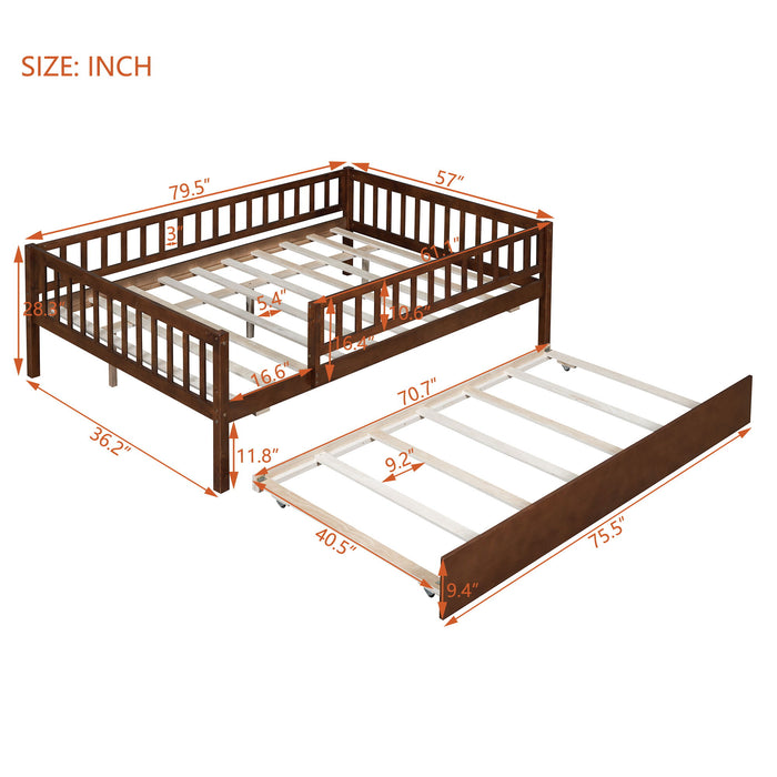 Multi Functional Wooden Daybed