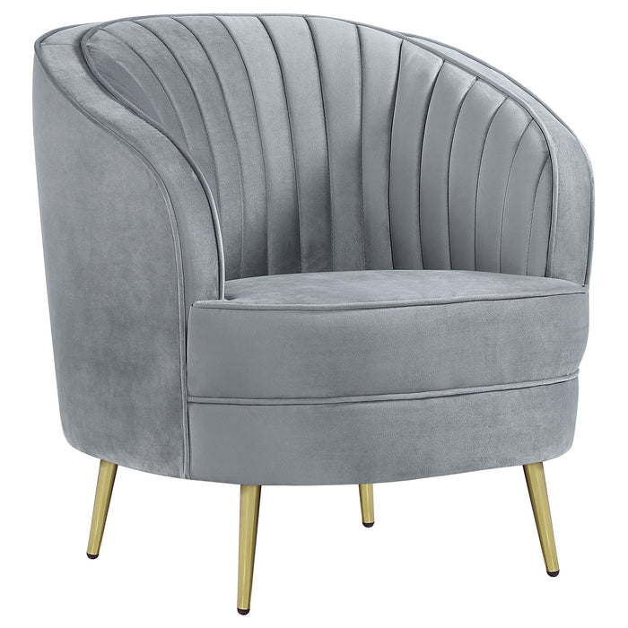 Tufted Upholstered Lounge Seating Chair