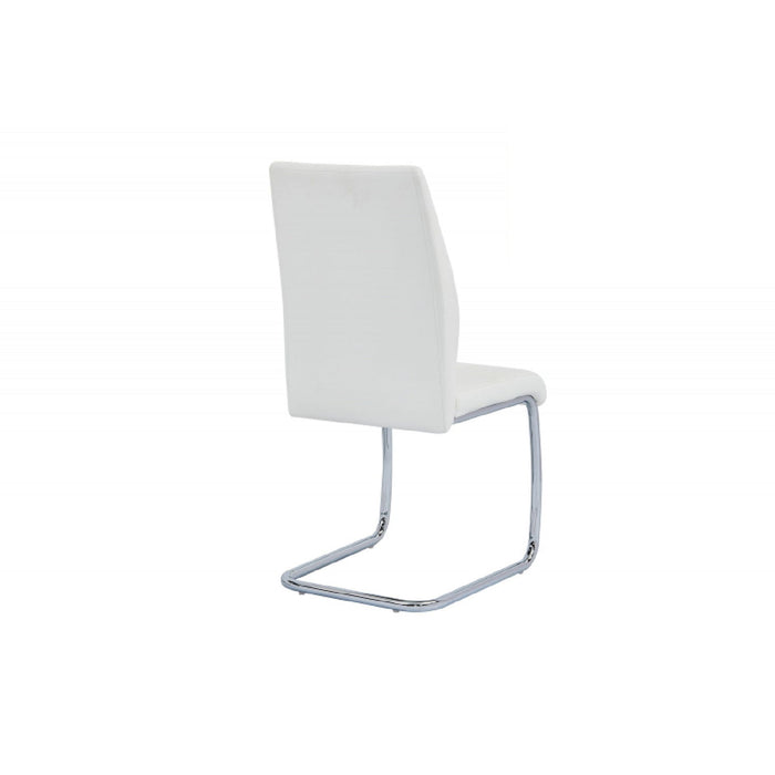 Dining Chair, Soft Upholstered (Set of 2) - White