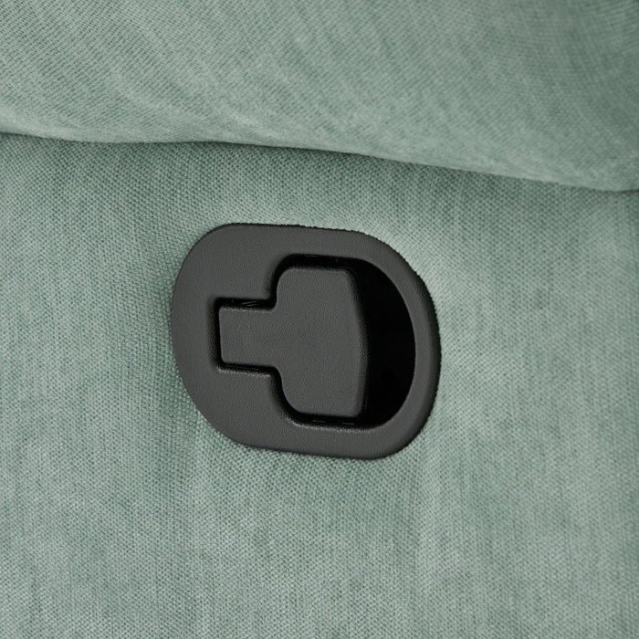 Manual Swivel Recliner Rocker Chair With Adjustable Backrest