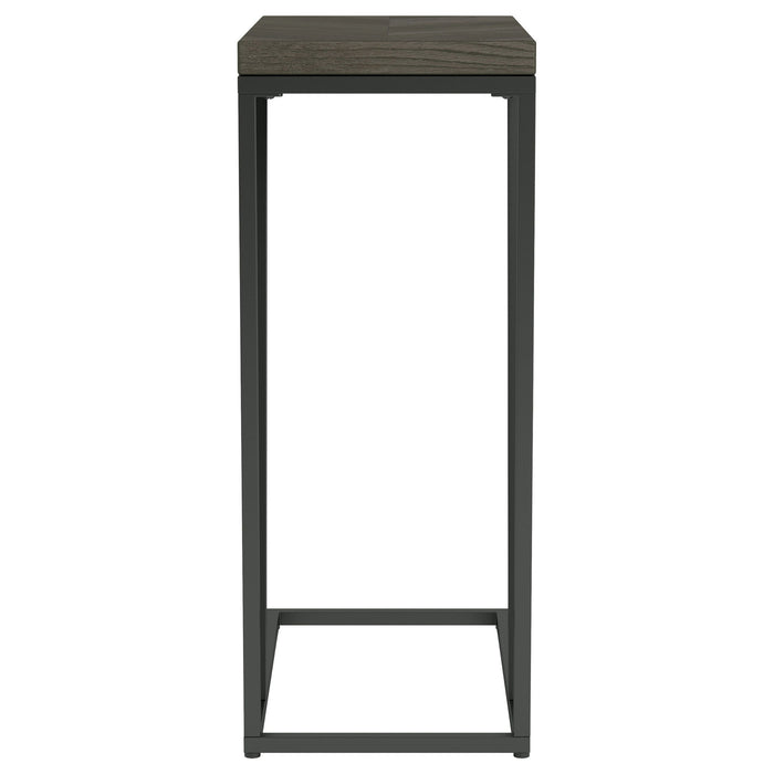 Herringbone Accent Table