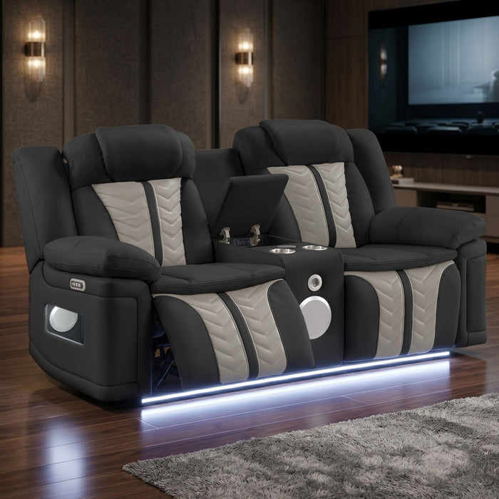 Cruiser - Power Reclining Set With LED Lighting