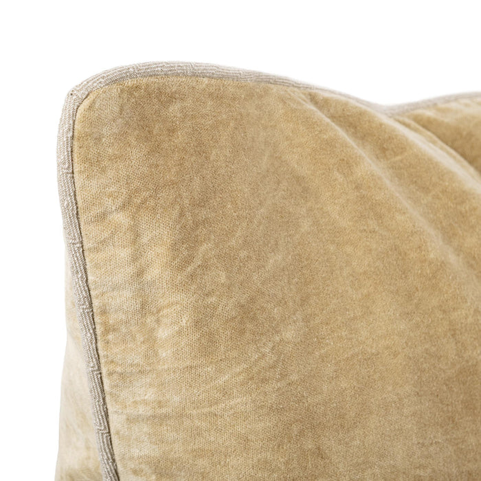 Heirloom Velvet - SLD Pillow - Wheat