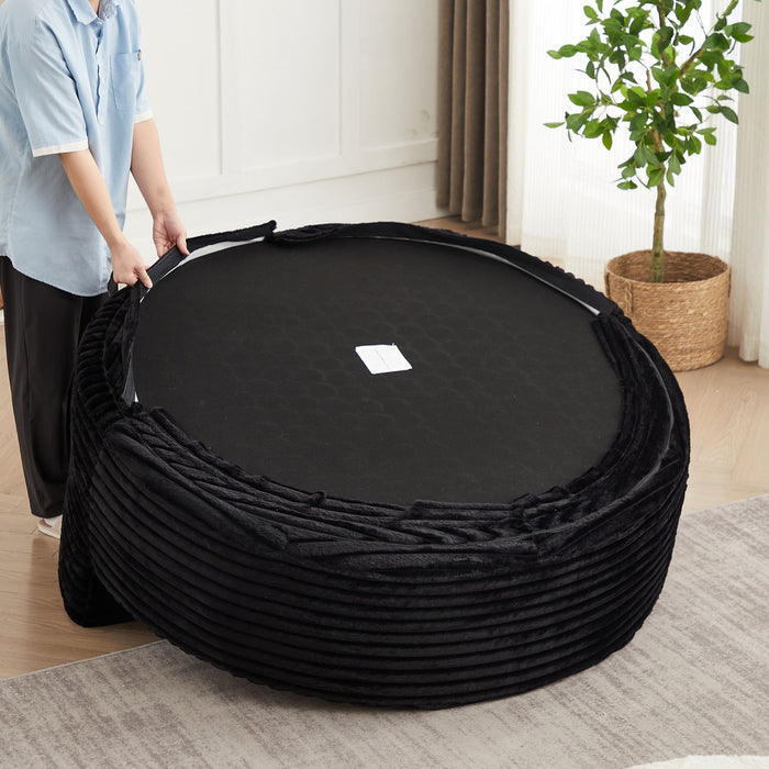 Swivel Chair With 360° Rotation For Living Room