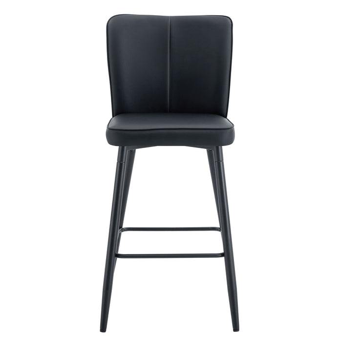 Modern Style Chair With Sleek Backrest Design (Set of 2)