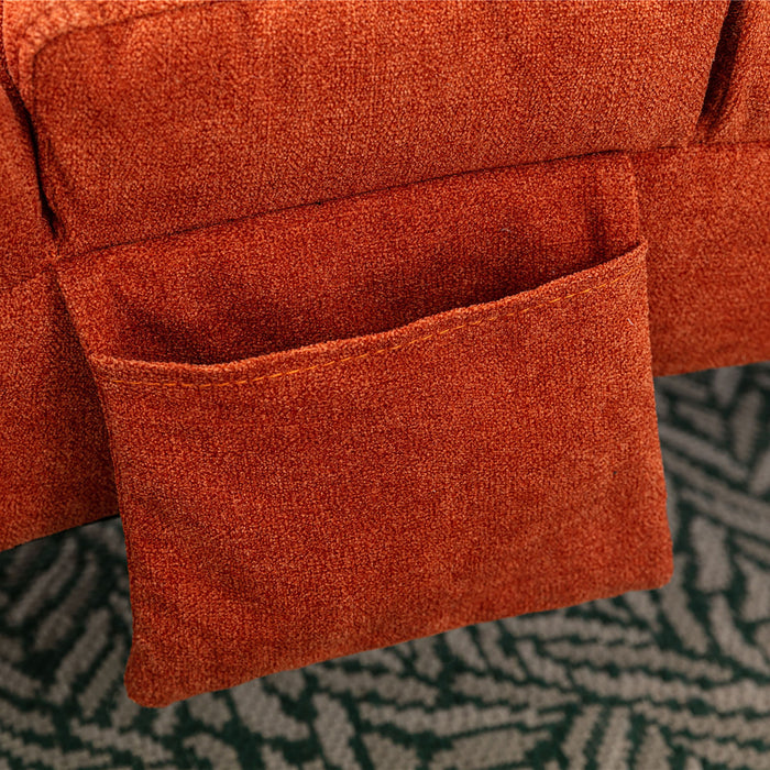 Massage Chaise Lounge Indoor With Remote Control, Ergonomic Electric Massage Lounger