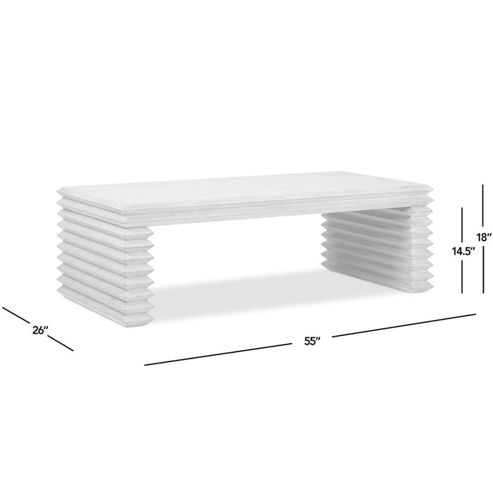 Veda - Geometric Waterfall Table