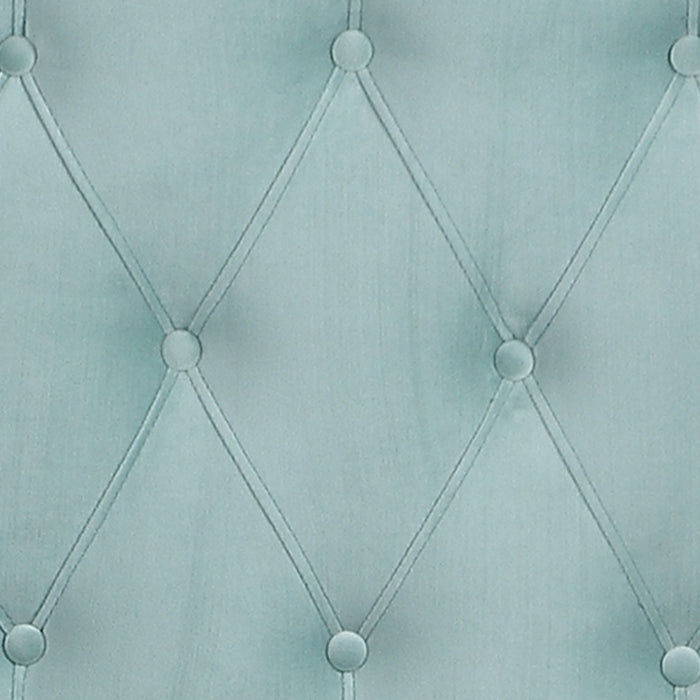 Amelia - Upholstered Queen Bed - Light Blue