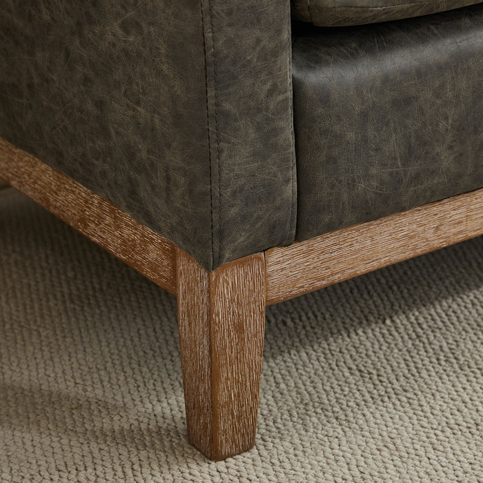 Upholstered End Of Bed Bench With Arms & 2 Bolsters For Bedroom