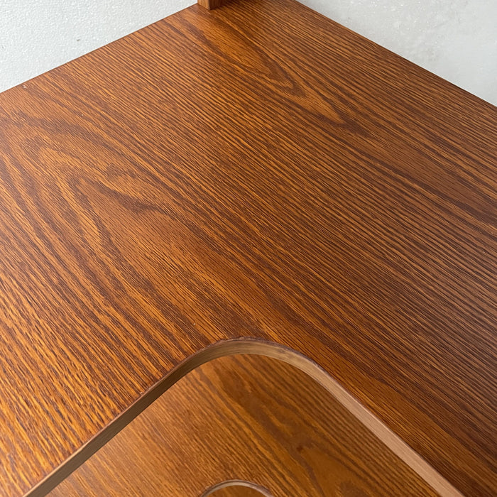 L-Shaped Corner Bookshelf