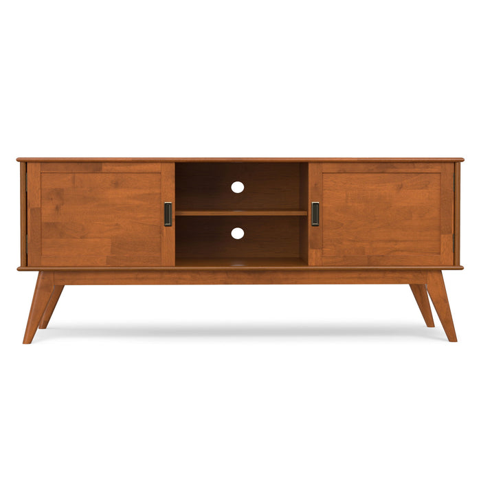 Draper - Handcrafted Mid Century Low TV Media Stand