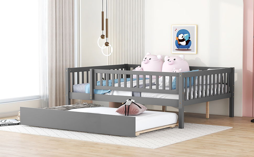 Multifunctional Wooden Daybed Bed