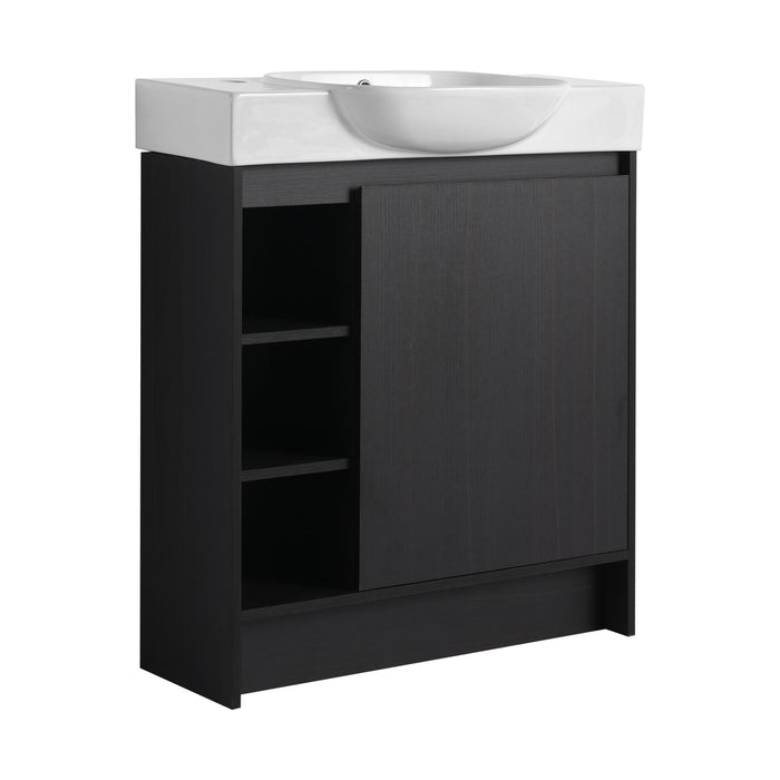 Freestanding Bathroom Vanity With Sink, Soft Close Door