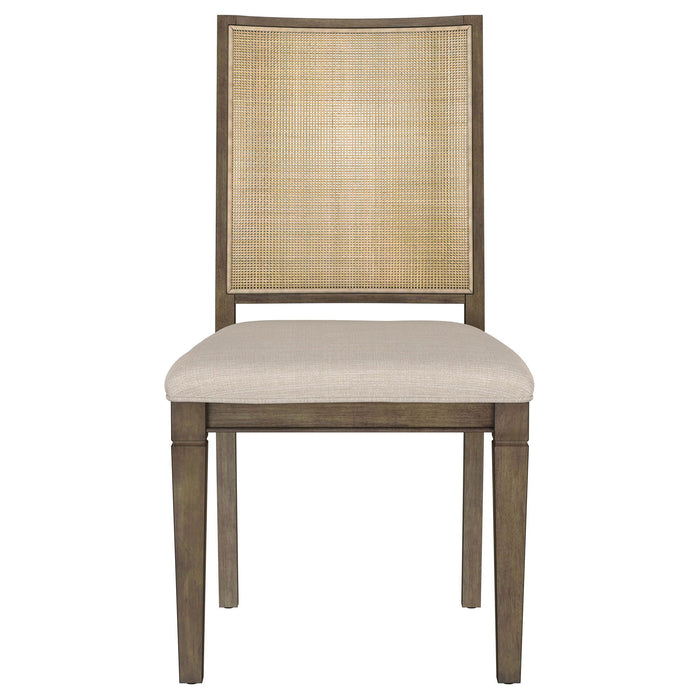 Stewart - Back Dining Side Chair (Set of 2) - Light Brown