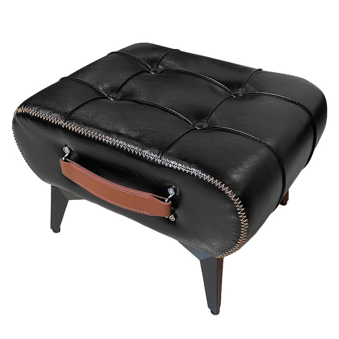 Minimalist Footstool With Hidden Storage