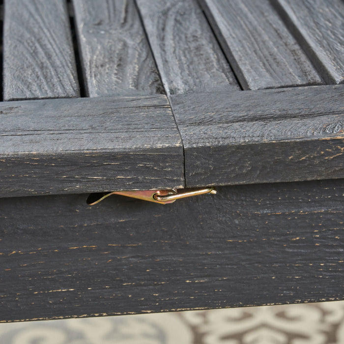 Outdoor Expandable Dining Table With Square Legs