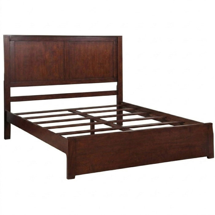 Bed With 2 Panel Headboard