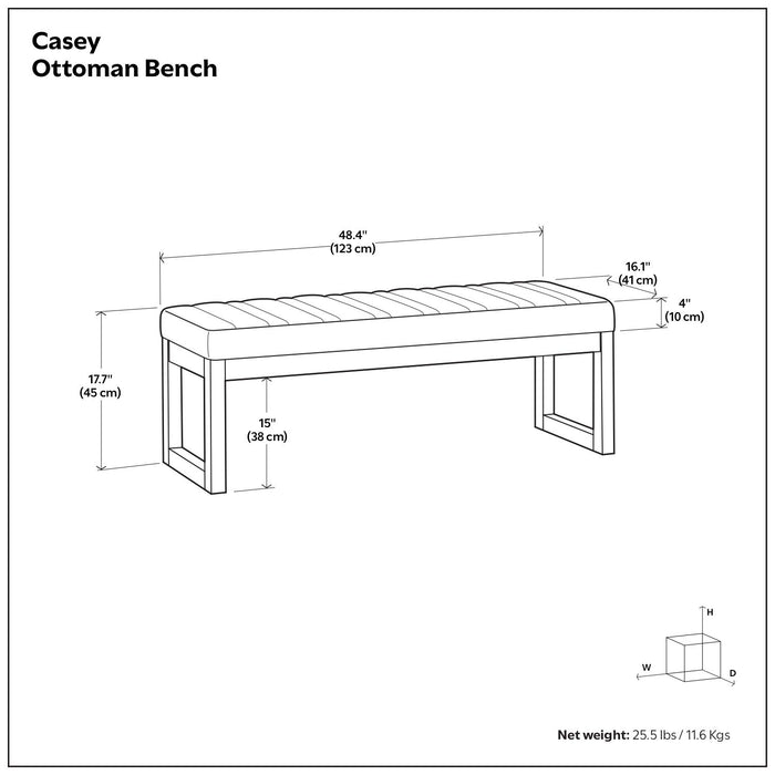 Casey - Multi Functional Ottoman Bench