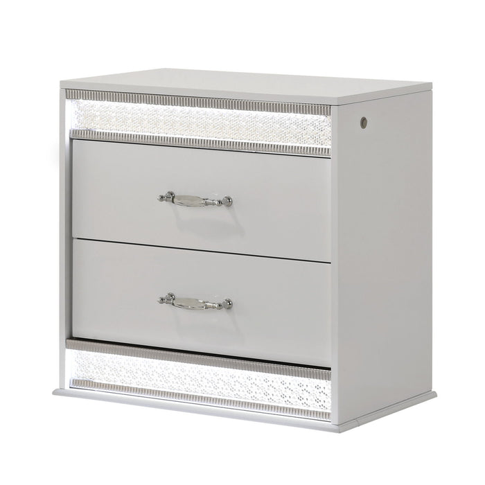 Glam - Bedroom Set With LED Headboard