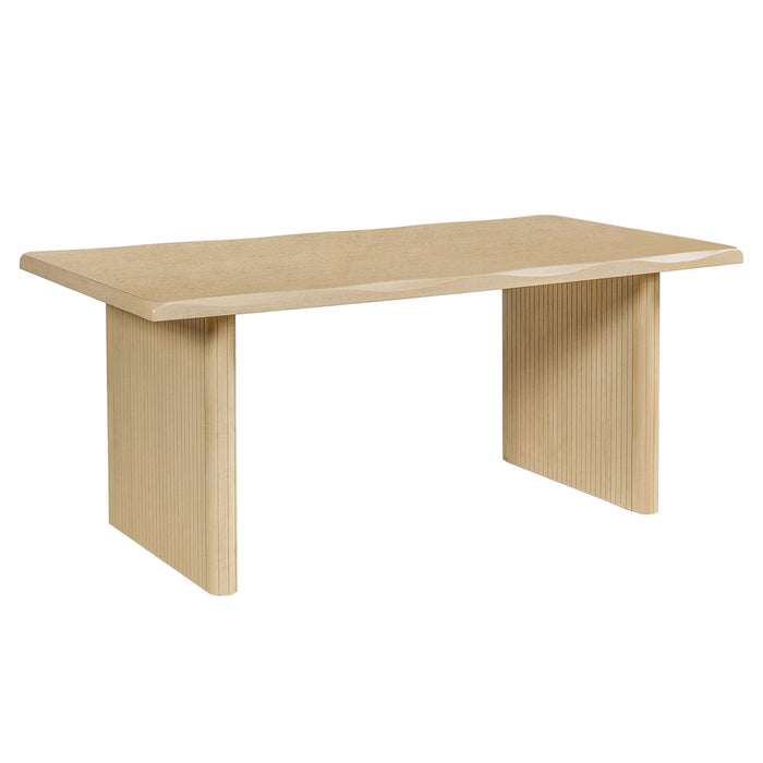 Rectangular Indoor Dining Table - Natural