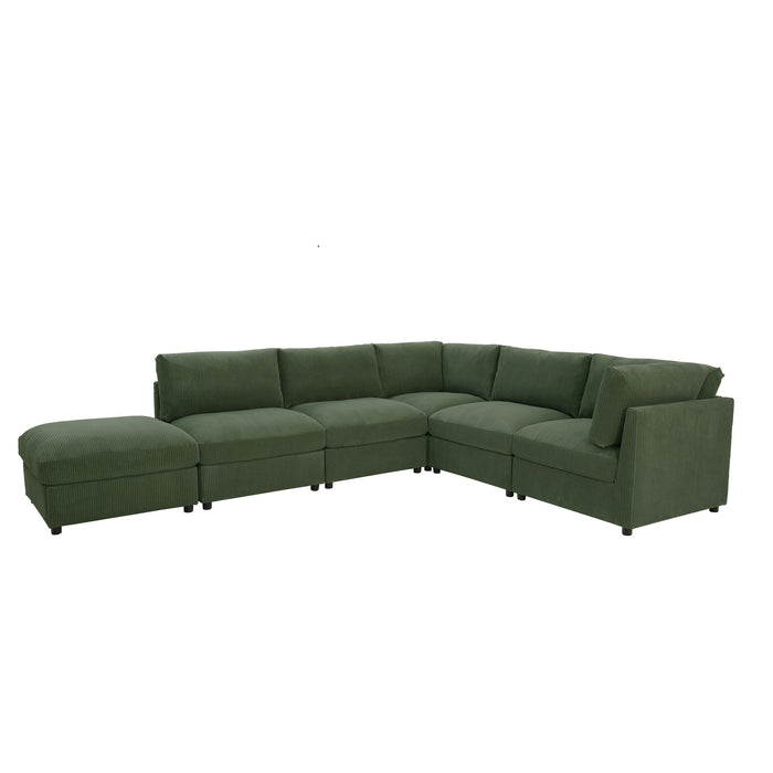 Modern Reversible Modular Sectional