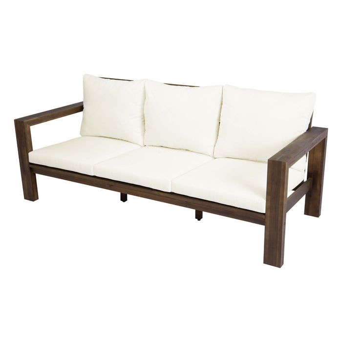 3 Seater Patio Set, Outdoor Sofa & Coffee Table Set