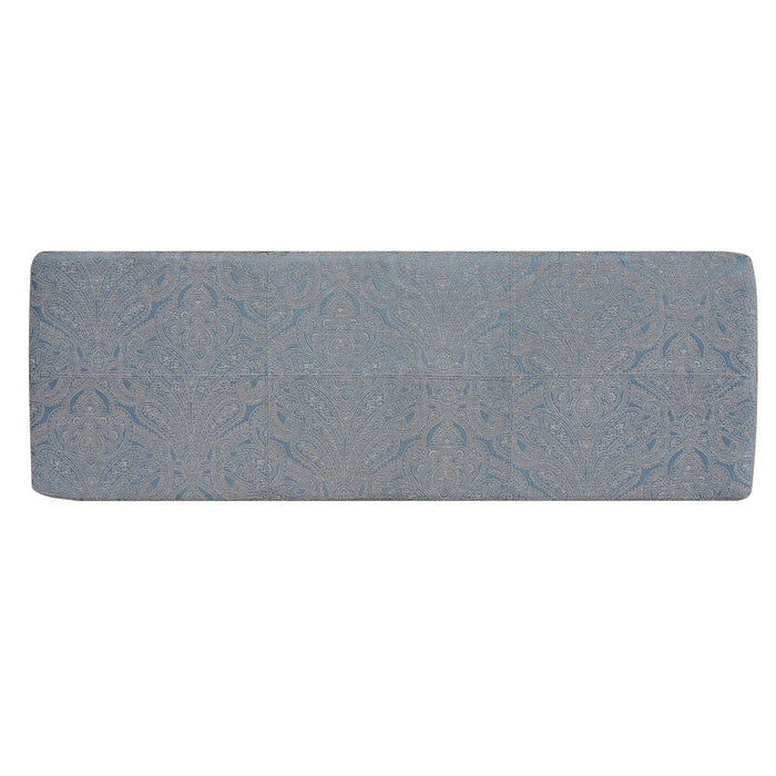 Indoor Storage Ottoman Bench With Hidden Storage - Pattern