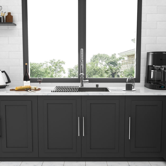 Drop In Kitchen Sink, 16 Gauge Stainless Steel, Single Bowl, Topmount Basin