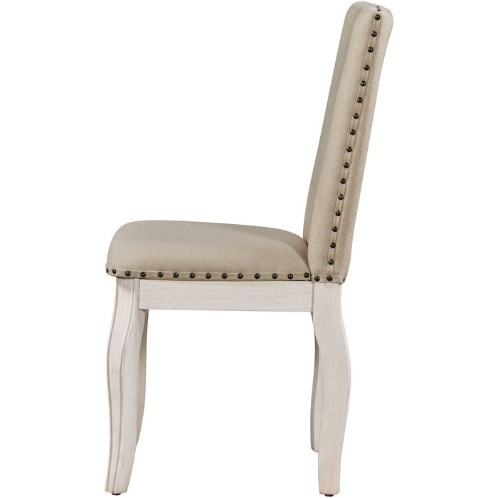 Upholstered Dining Chairs With Nailhead (Set of 2)