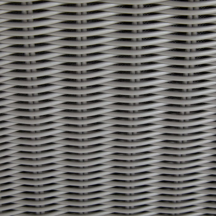 Modern Lounge Chair With Rope Accents And Cushions