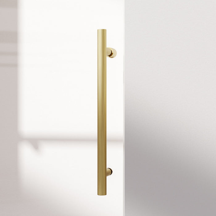 Frameless Single Sliding Soft Close Shower Doors, 5/16" Sgcc Tempered Glass