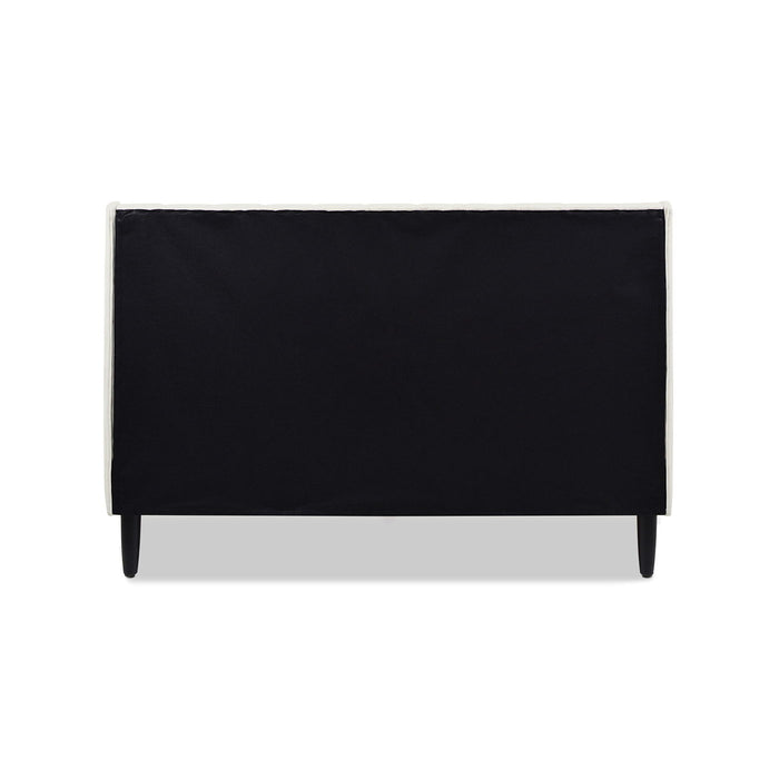 Aspen - Vertical Tufted Modern Headboard Platform Bed Set