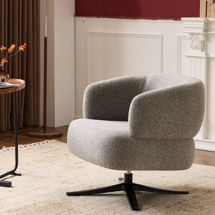 Cuddle Style Leisure Swivel Sofa Chair