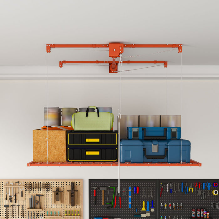 Overhead Garage Storage Rack