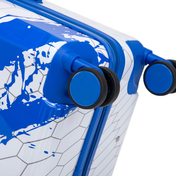 Luggage With Combination Lock, Lightweight Carry-On Suitcase