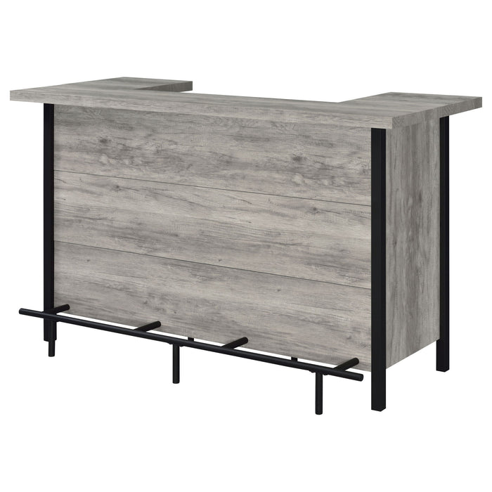 Menimen - Freestanding Bar Unit - Gray