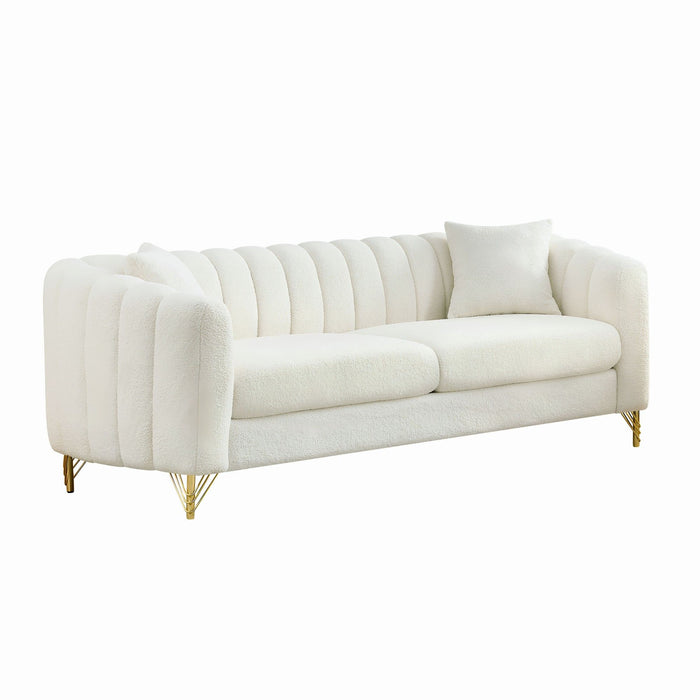 Tufted Oversized Sofa For Living Spaces
