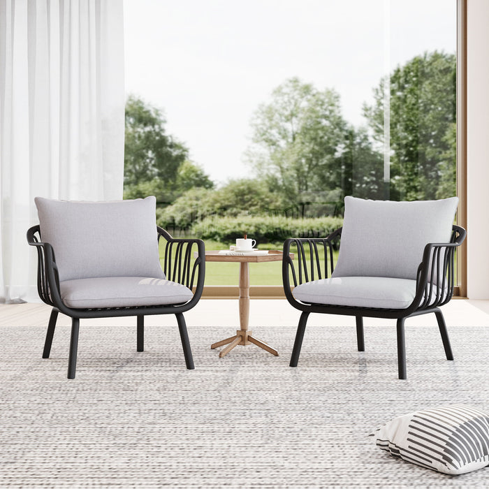 Huron - Outdoor Club Chair (Set of 2)