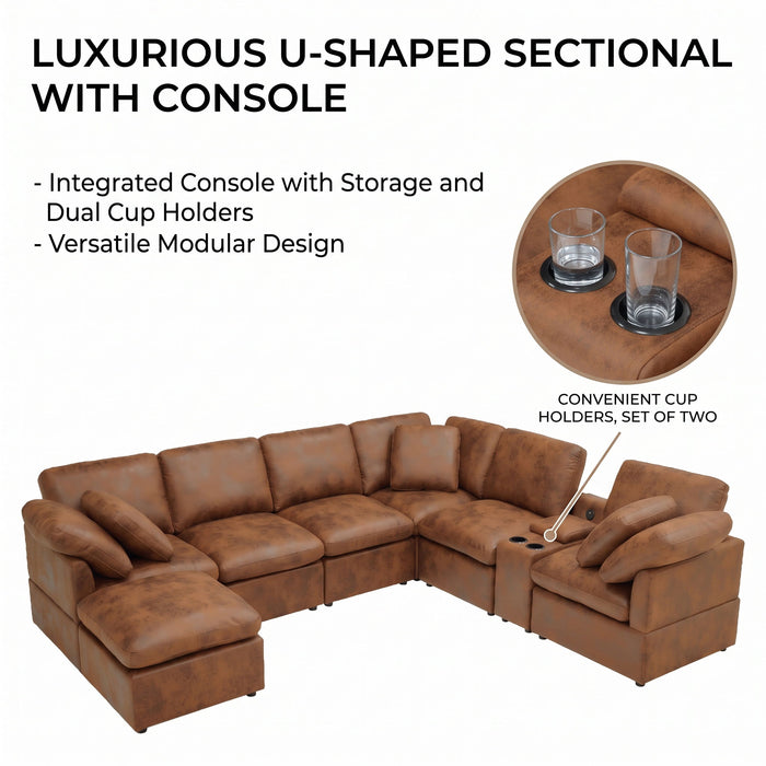 Modular Design Cloud Sofa, Freely Configurable