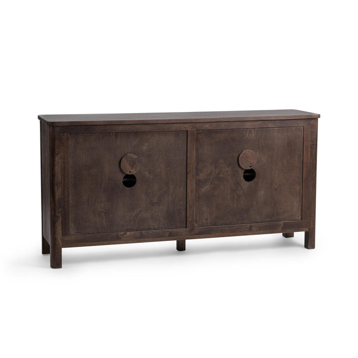 Lina - 4 Door Cabinet - Kona Brown
