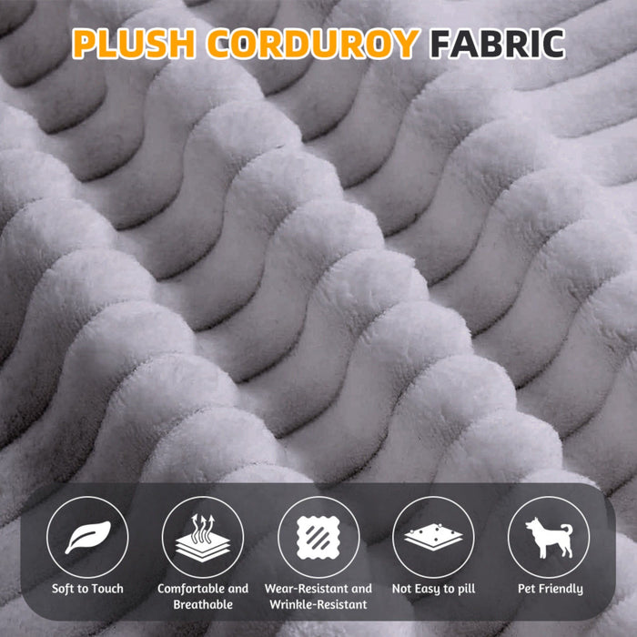 Convertible Floor Sofa Bed With Multi Functional Blanket