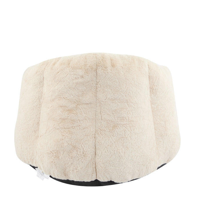 Albi - Indoor Cozy Armchair Style Bean Bag - Beige