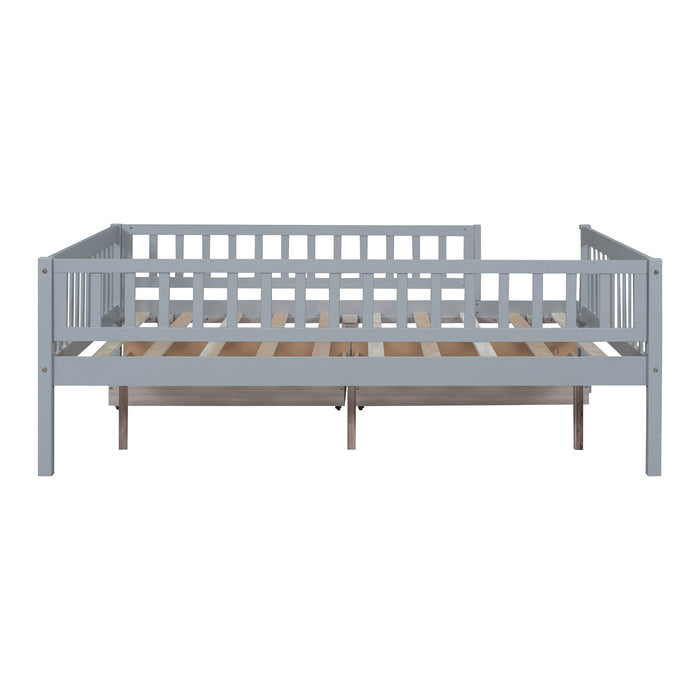 Multifunctional Wooden Daybed Bed