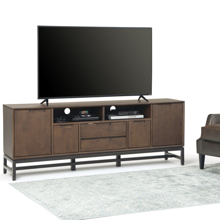 Banting - Wide TV Stand - Walnut Brown